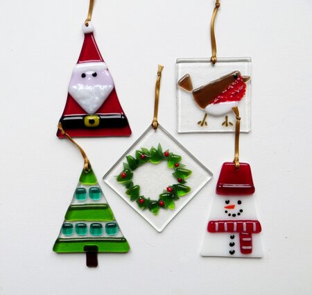 Fused Glass Tree Decorations Workshop - Tuesday 24th November 2026