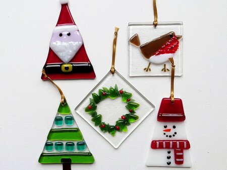 Fused Glass Tree Decorations Workshop - Tuesday 3rd November 2026