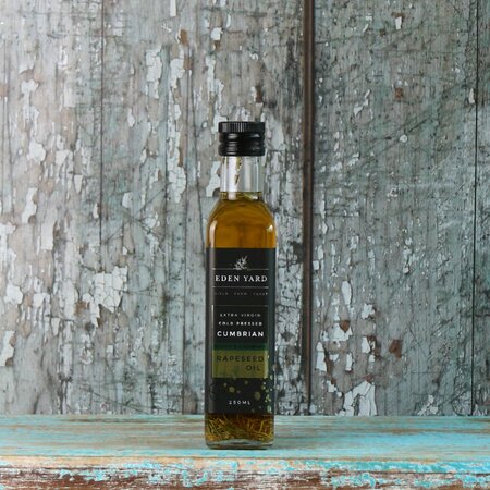 Garlic & Rosemary Rapeseed Oil by Eden Yard