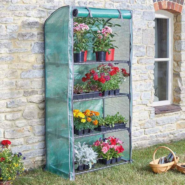 Smart Garden GroZone Abdeckung Mit 4 Etagen – Robuste Pflanzenhaube Mit Reißverschluss & Ösen