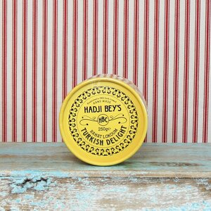 Hadji Bey's Rahat Lokoum Turkish Delight Gift Box.