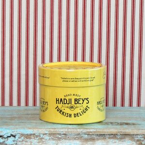 Hadji Bey's Rahat Lokoum Turkish Delight Gift Box.