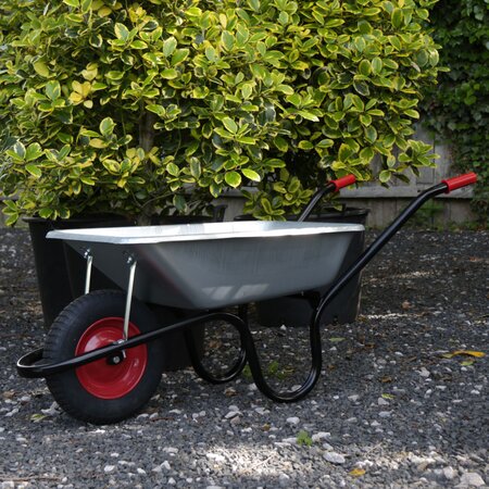 Haemmerlin Camden Classic Galvanised Wheelbarrow 85 Litre