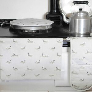 Hare Tea Towel by Sophie Allport