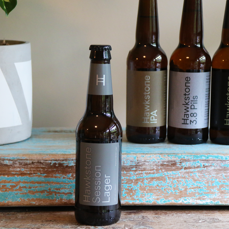 Hawkstone Session Lager 4%