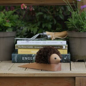 Hedgehog Wooden Doorstop