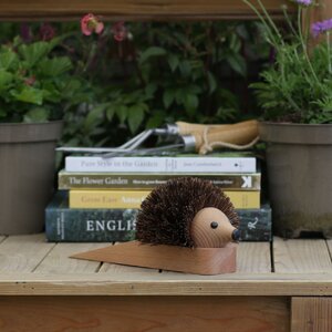 Hedgehog Wooden Doorstop