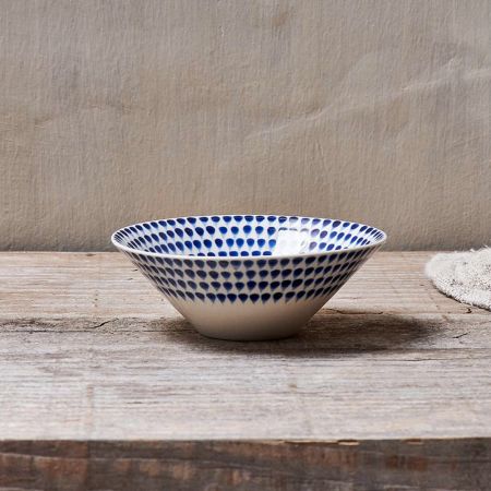 Indigo Drop Dipping Bowl