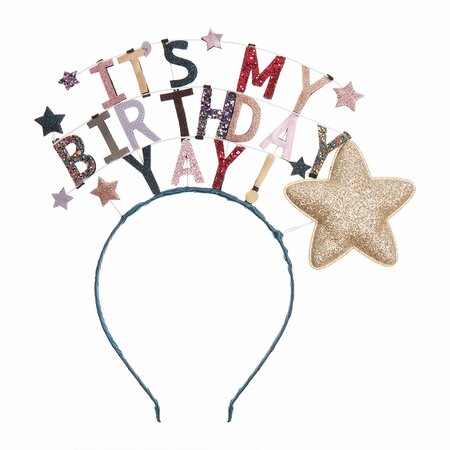 It's My Birthday Headdress by Mimi & Lula