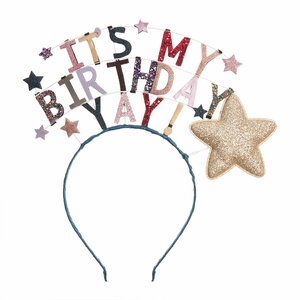 It's My Birthday Headdress by Mimi & Lula