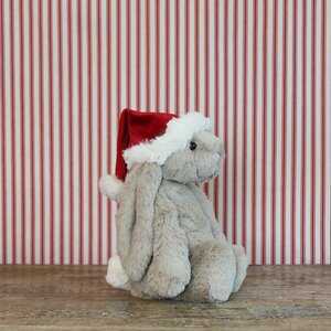 Jellycat Bashful Christmas Hat Bunny