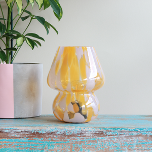 Joyful Portable Lamp in Pink and Orange