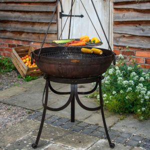 Kadai 70cm Recycled on Gothic High & Low Stands
