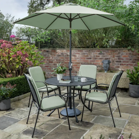 Kettler 2.5m Wind-Up Parasol in Sage