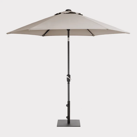 Kettler 2.5m Wind-Up Parasol in Stone