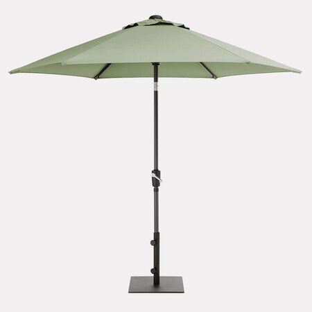 Kettler 2.5m Wind-Up Sage Parasol