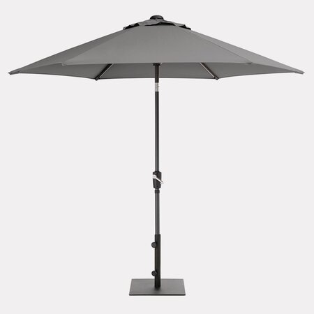 Kettler 2.5m Wind-Up Slate Parasol