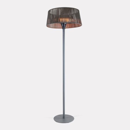 Kettler Kalos Plush Floor Standing Electric Heater & Lamp