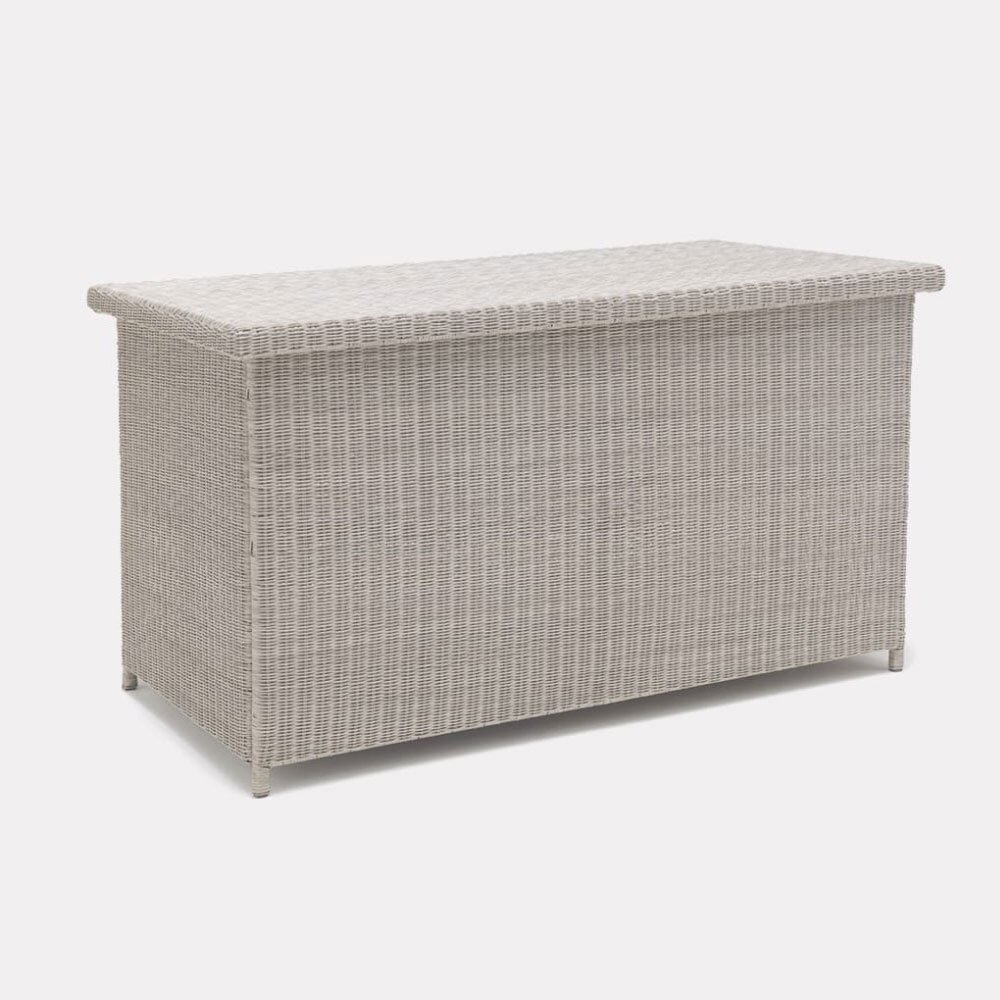 Kettler Palma Large White Wash Storage Box Beetham Nurseries