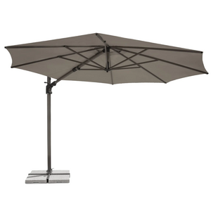 Kettler Luna Cantilever 3m Round Parasol in Taupe