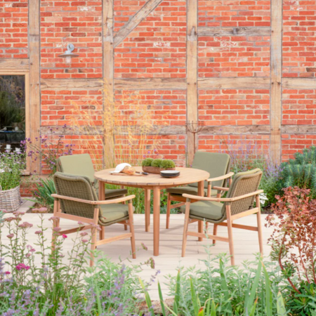 Kettler Meadow 4 Seat Dining Set