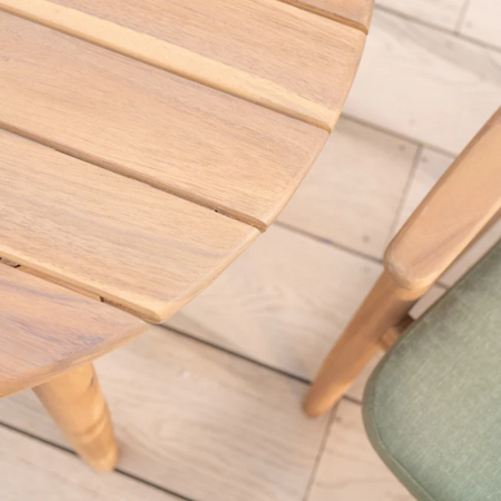 Kettler Meadow 70cm Round Wood Table