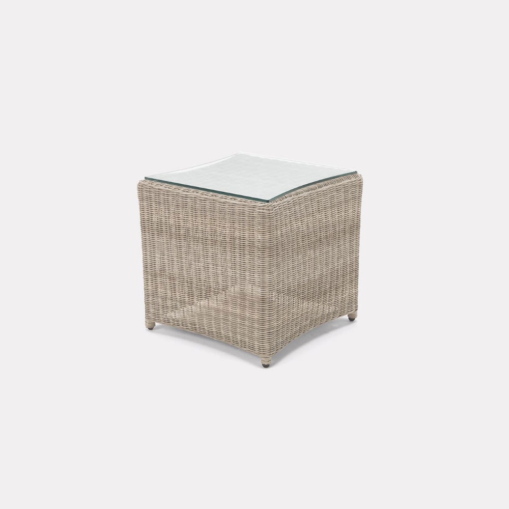 Kettler Palma Glass Top Oyster Side Table Beetham Nurseries