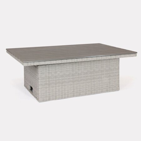 Kettler Palma S-Q White Wash Height Adjustable Table