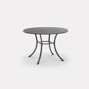 Kettler Round 110cm Iron Grey Mesh Table