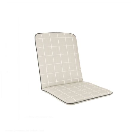 Kettler Siena Stone Check Chair Cushion