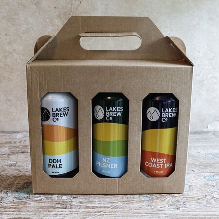 Lakes Brew Co Beer 3 Can Gift Set