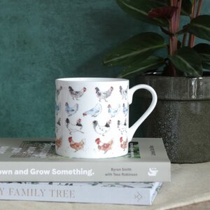 Lay A Little Egg For Me Large Mug by Sophie Allport