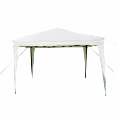 Leisuregrow 3x3m Pop-up Cream Garden Gazebo