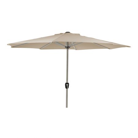 Leisuregrow Horizon 3m Crank & Tilt Cream Parasol