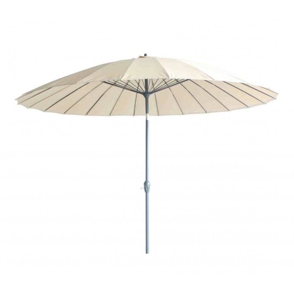 Leisuregrow Mikado 2.5m Cream Parasol Beetham Nurseries