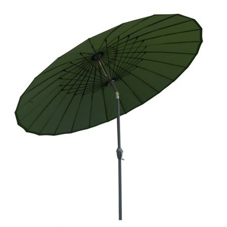 Leisuregrow Mikado 2.5m Forest Green Parasol
