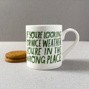 Nice Weather Mug by Oldfield Design Co