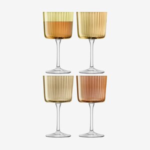 LSA Gems Wine Glass Amber 