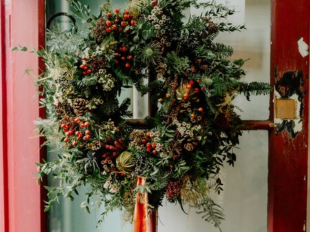 Luxury Wreath Making Workshop - Thursday 27th November 2025 AM