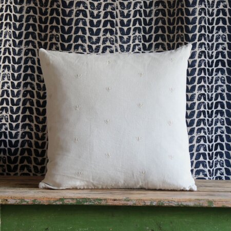 Also Home Mason Bee Linen Cushion 45x45cm