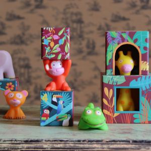 Maxi Topanijungle Stacking Cubes Toy - image 3