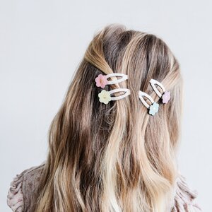 Mini Blossom Hair Clips by Mimi & Lula