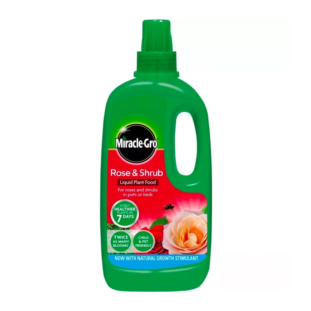 MiracleGro® Rose & Shrub Concentrated Liquid Plant Food 1ltr