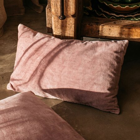 Misi Mauve Velvet Cushion 30x50cm