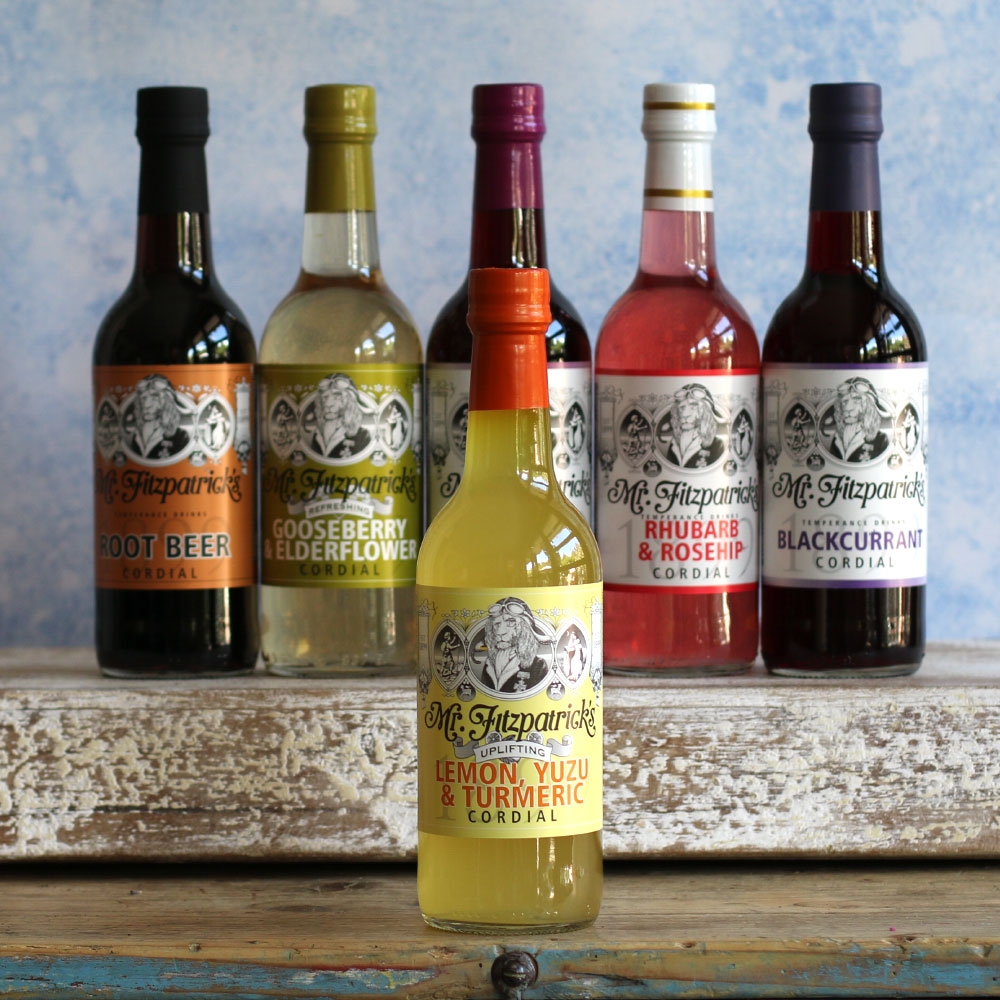 Mr Fitzpatrick's Lemon, Yuzu & Turmeric Cordial - Beetham Nurseries