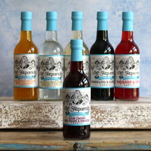 Mr Fitzpatrick's No Added Sugar Sour Cherry, Red Grape & Hibiscus Cordial