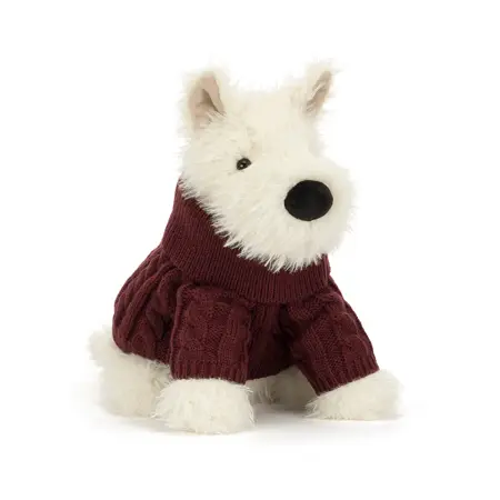 Munro Scottie Dog 'Winter Jumper'