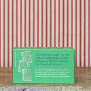 Music Buff: The Ultimate Music Quiz box