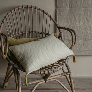 Natti Olive Print Cushion - 30x50cm