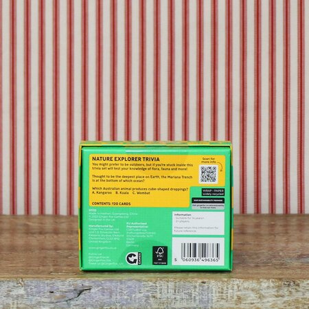 Nature Explorer Trivia Game